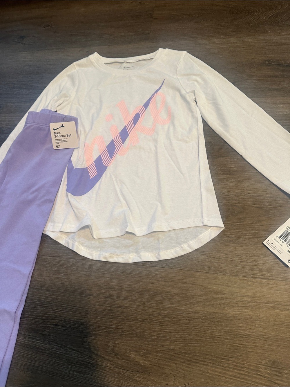 Girls Nike 2-piece Set 6X - Picture 2 of 5